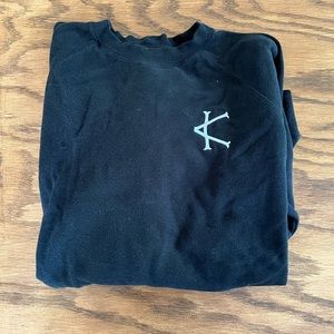 Caffeine & Kilos Embroidered Crew Neck
